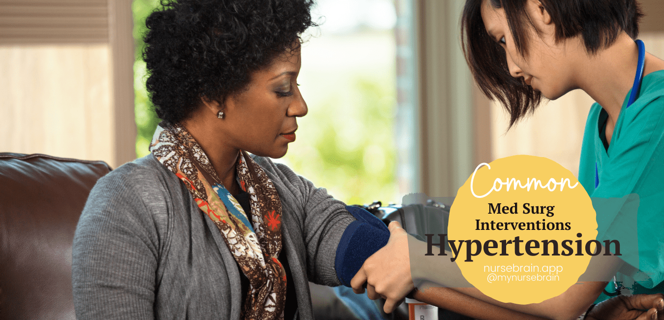 Hypertension &#8211; Med Surg Interventions