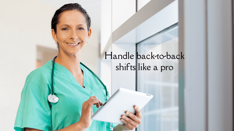 Gerencie plantões consecutivos como um profissional